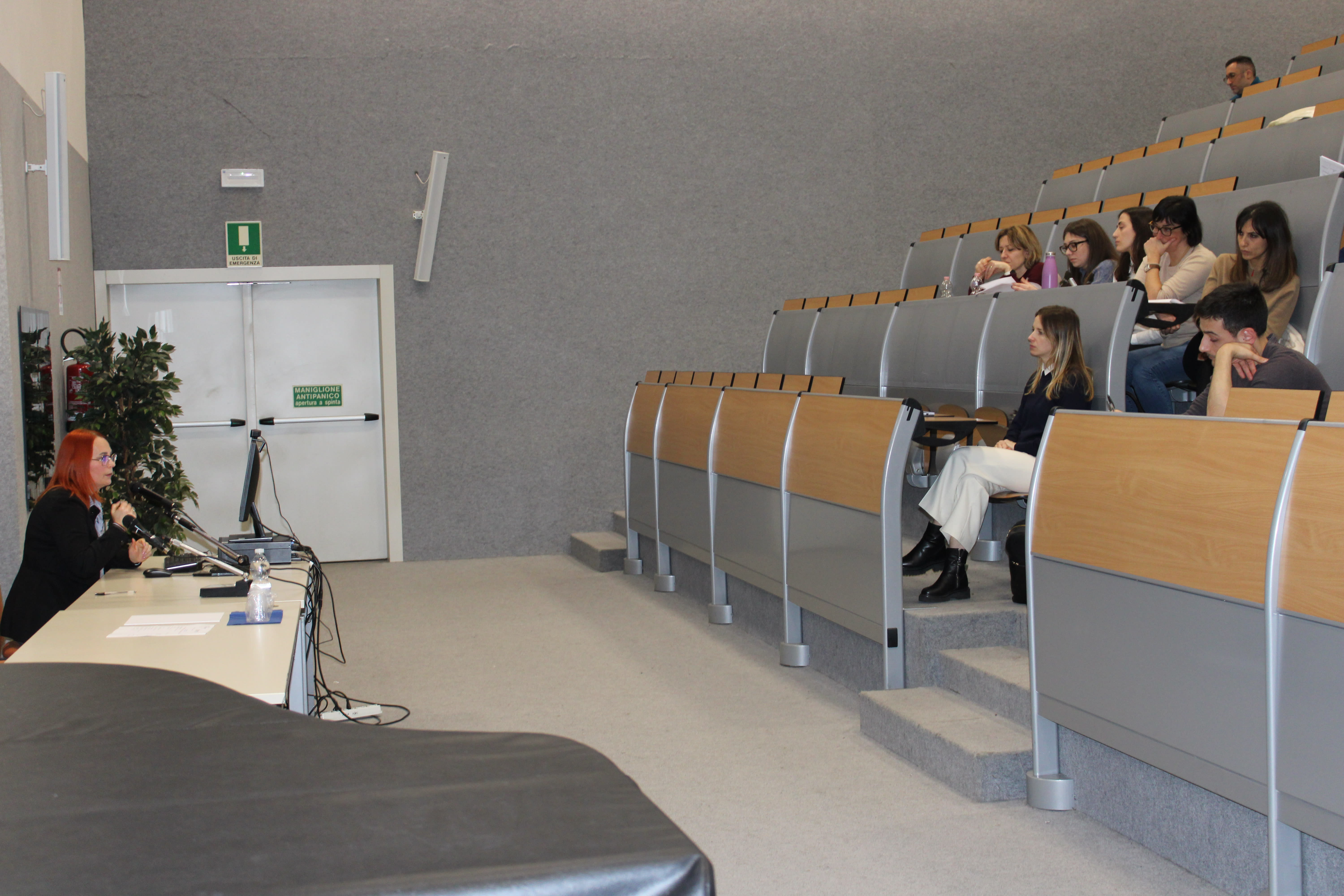 Prima lezione del XXII ciclo del Master, aula magna del NIC di Careggi