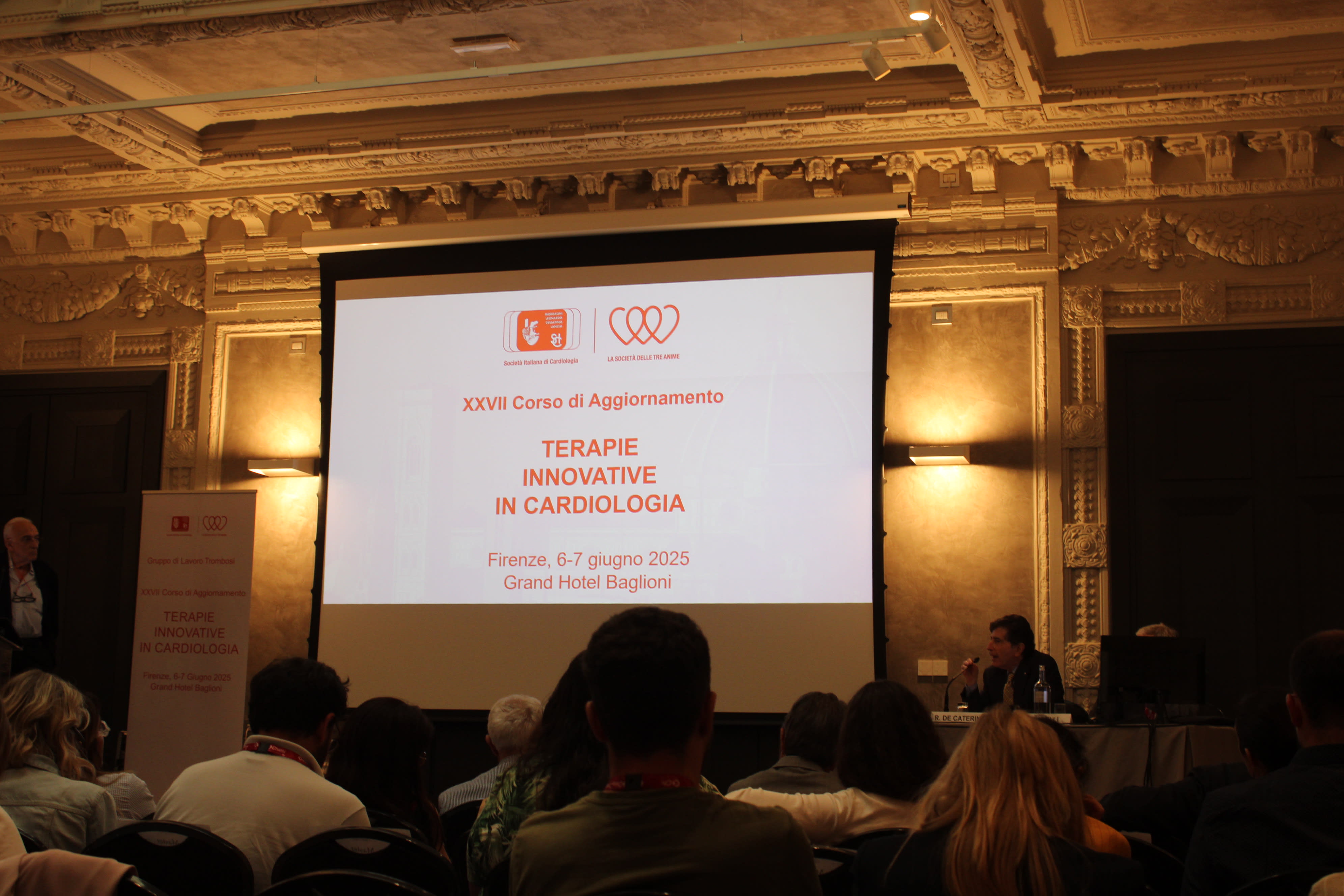 Convegno Terapie innovative in Cardiologia, Hotel Baglioni