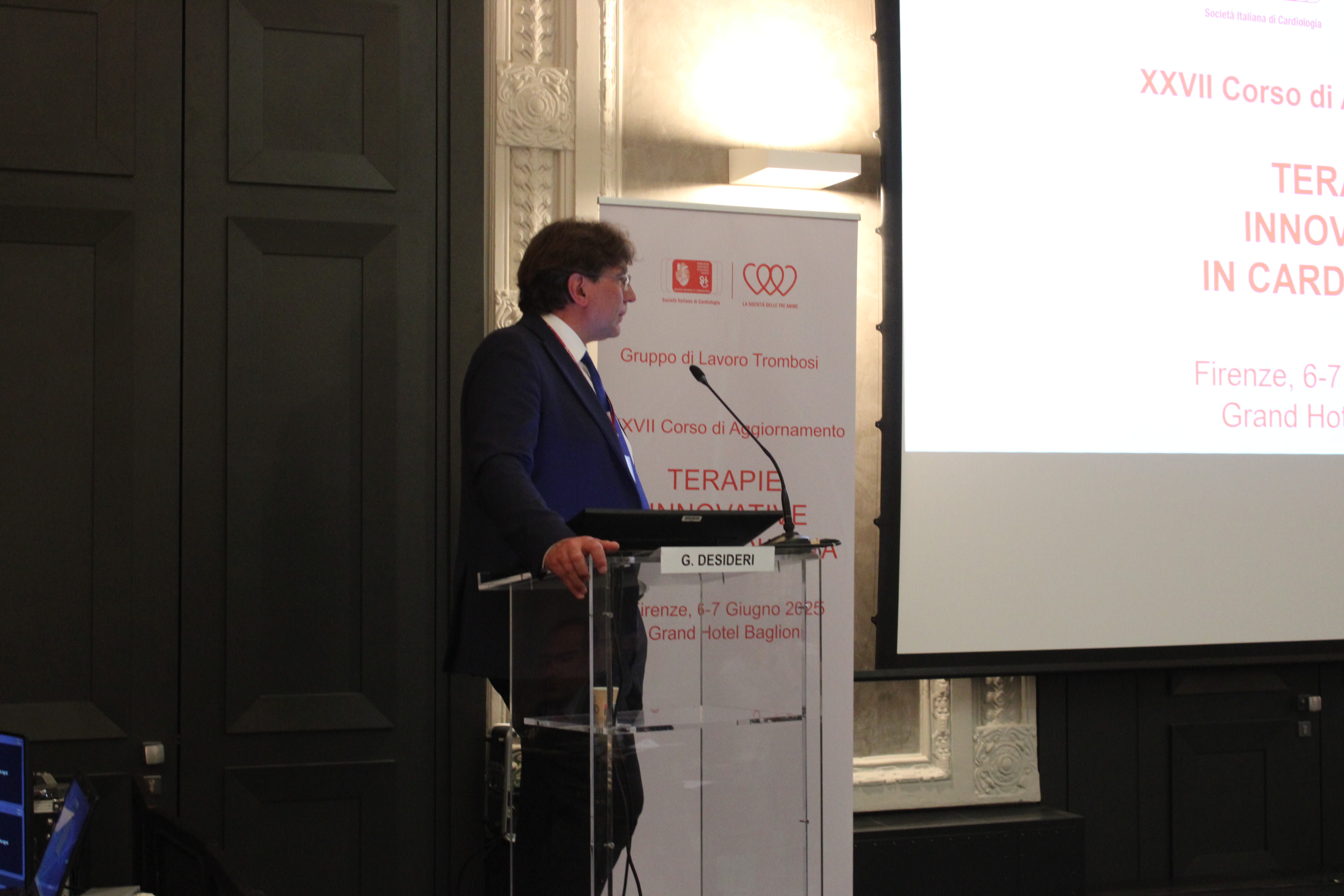 Intervento del Prof. Desideri, Hotel Baglioni