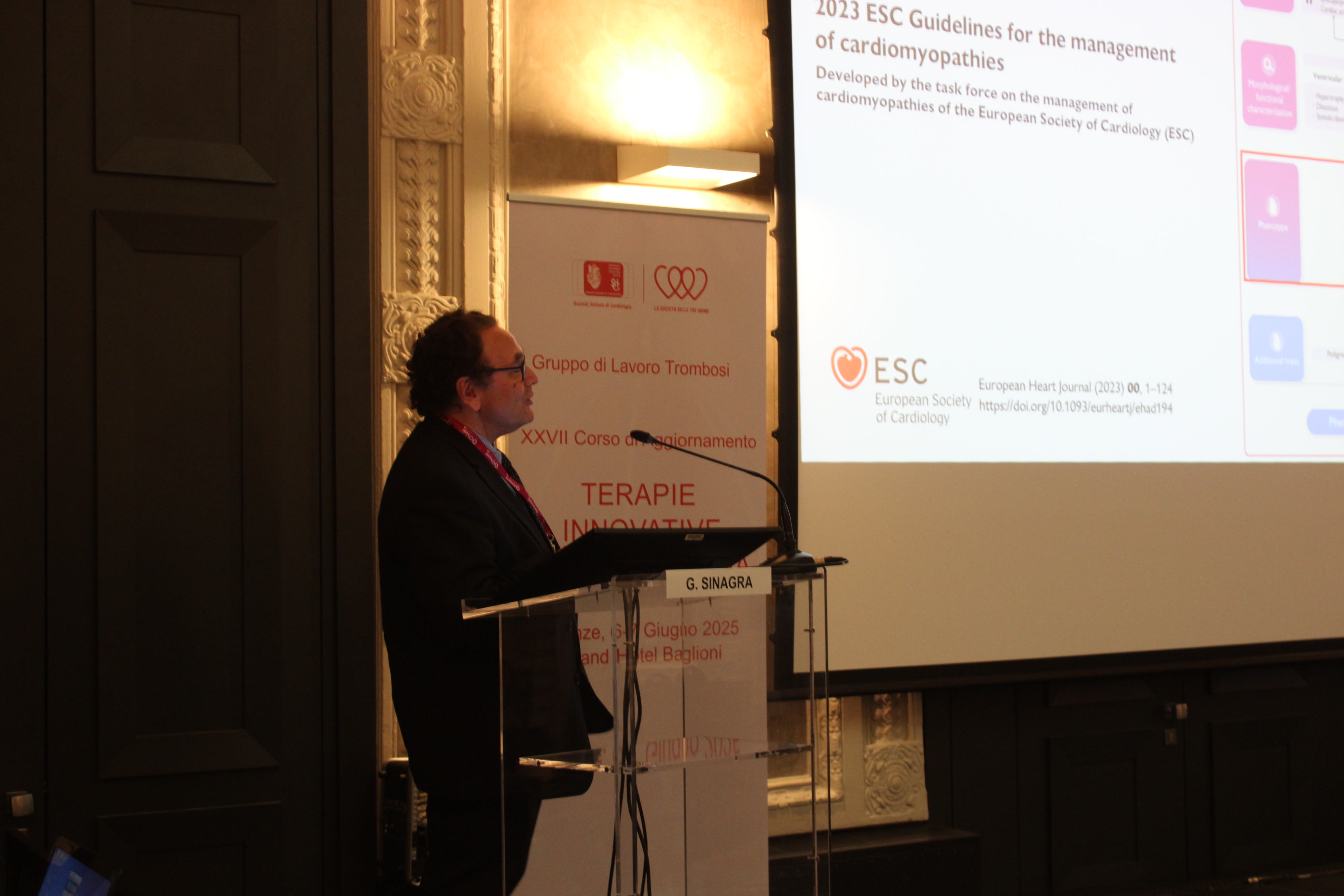 Intervento del Prof. Sinagra, Hotel Baglioni