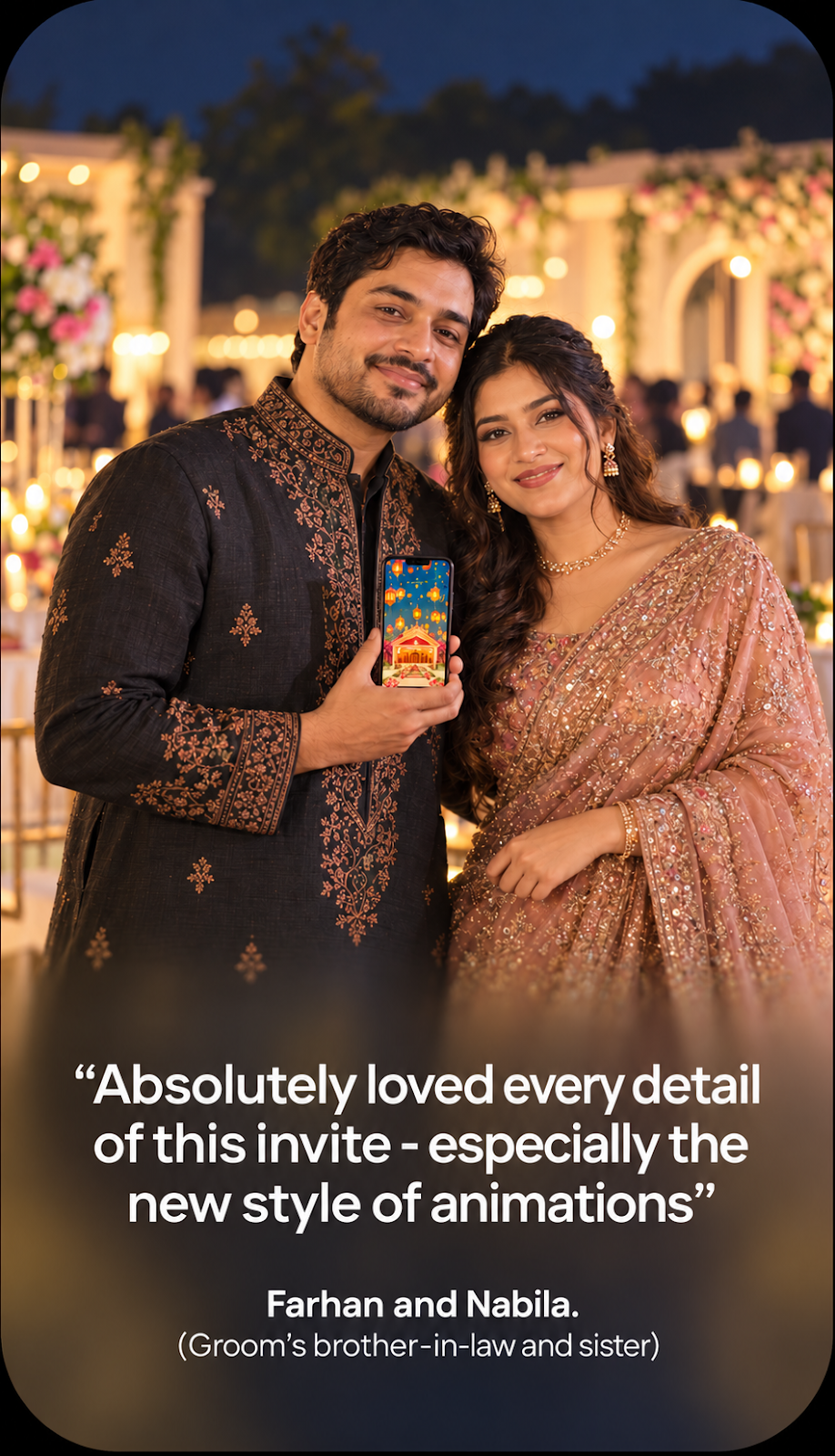 Digital Wedding Invitation