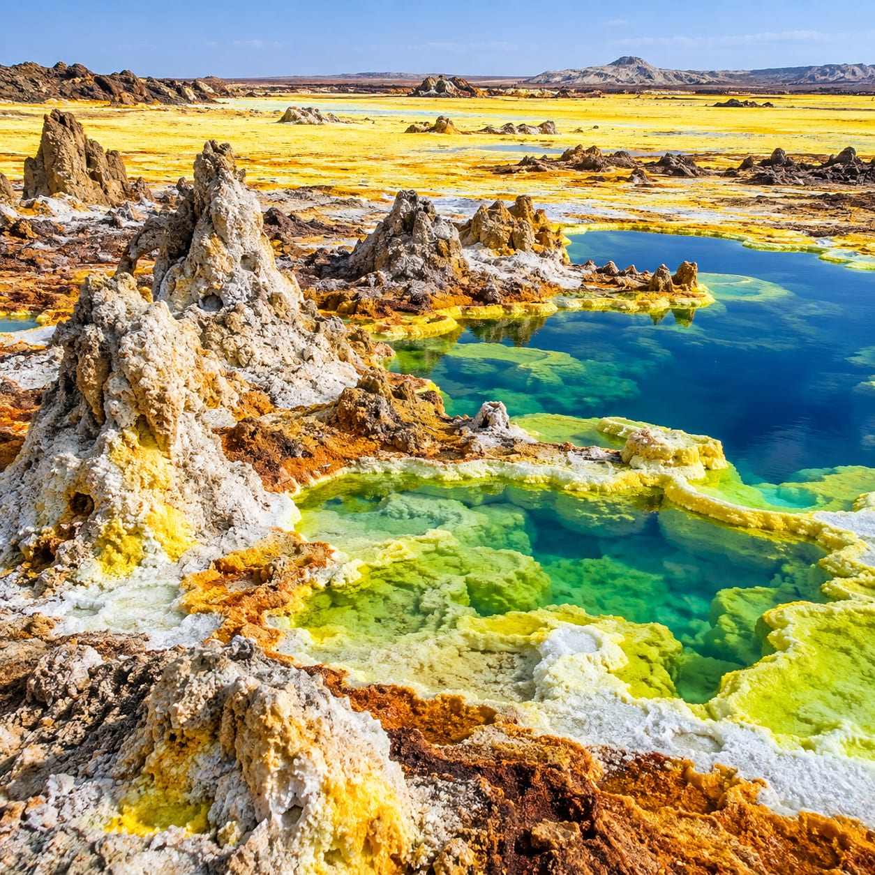 Dépression de Danakil, Éthiopie