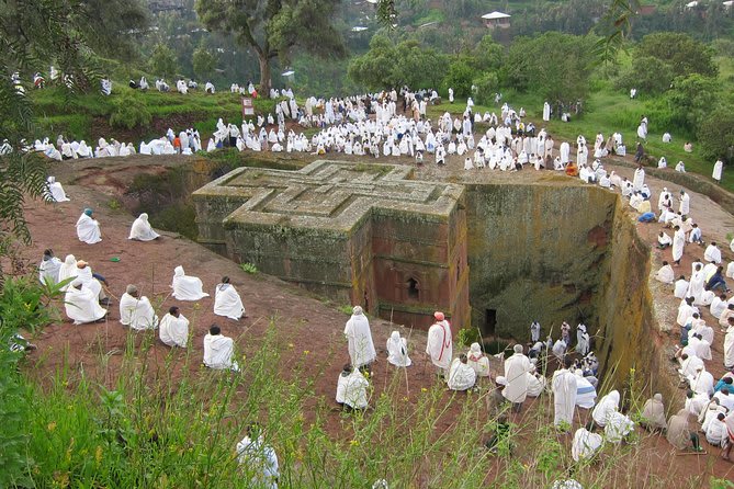 Tour de escala en Lalibela