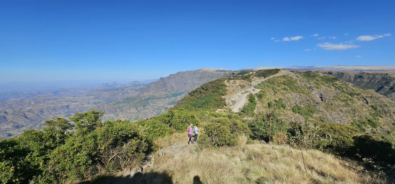Trekking im Simien-Gebirge in 3 Tagen