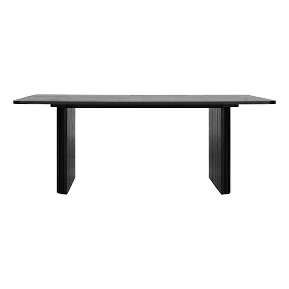 Gabino Dining Table 210 x 105cm in Black OZ Design Furniture