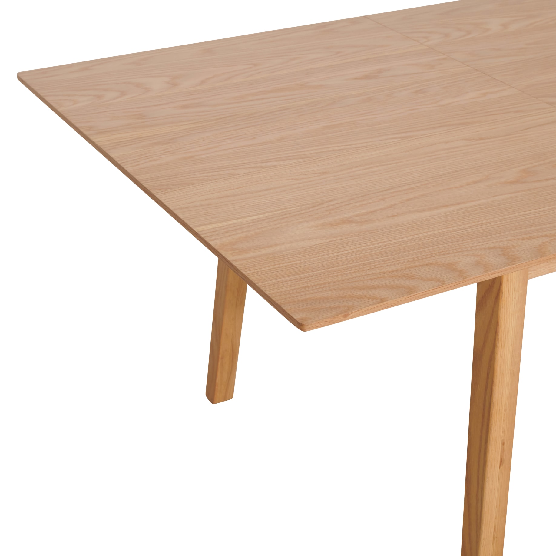 Bari Extension Dining Table 140-200cm in Oak Clear Lacquer