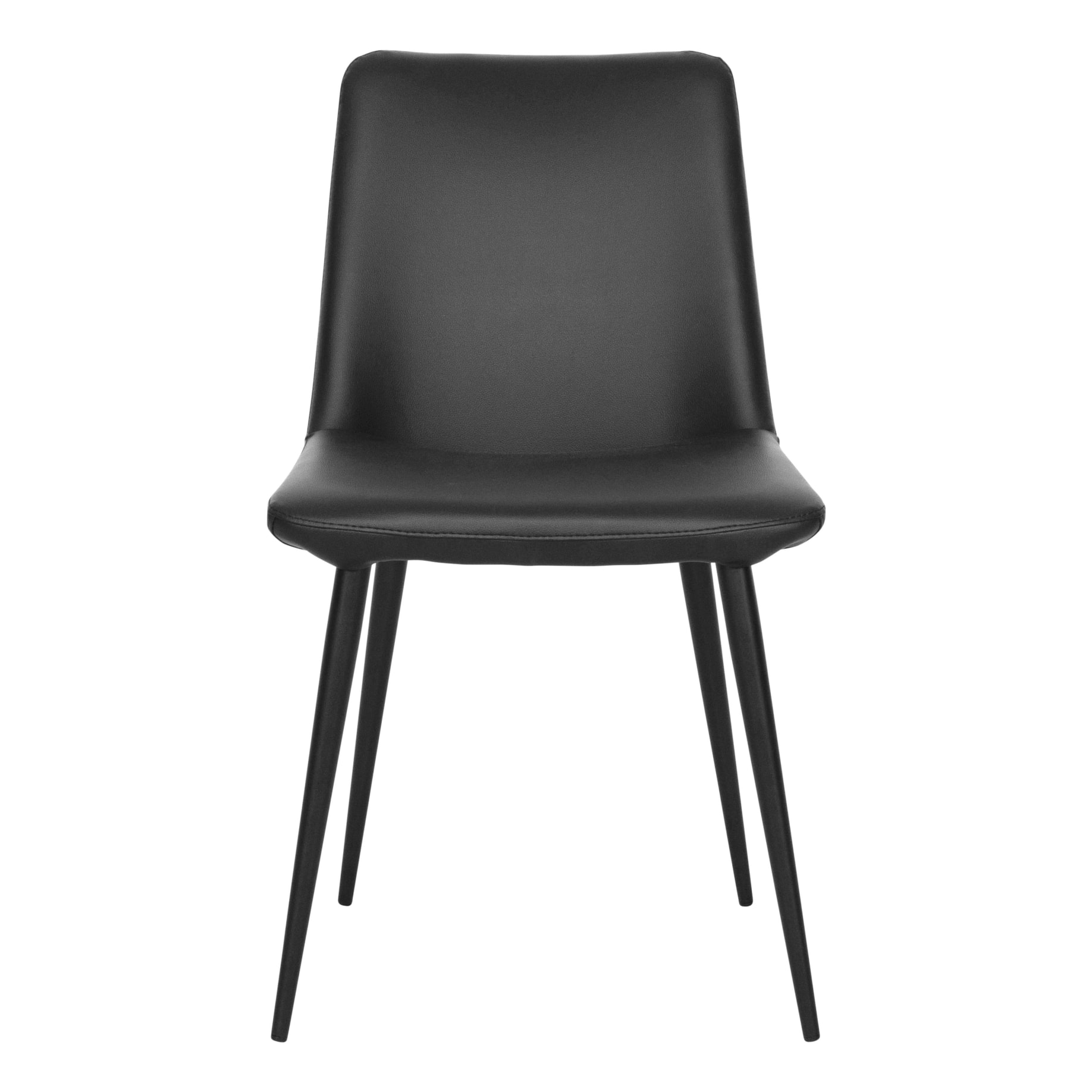 Cannes Dining Chair in Black PU / Black OZ Design Furniture