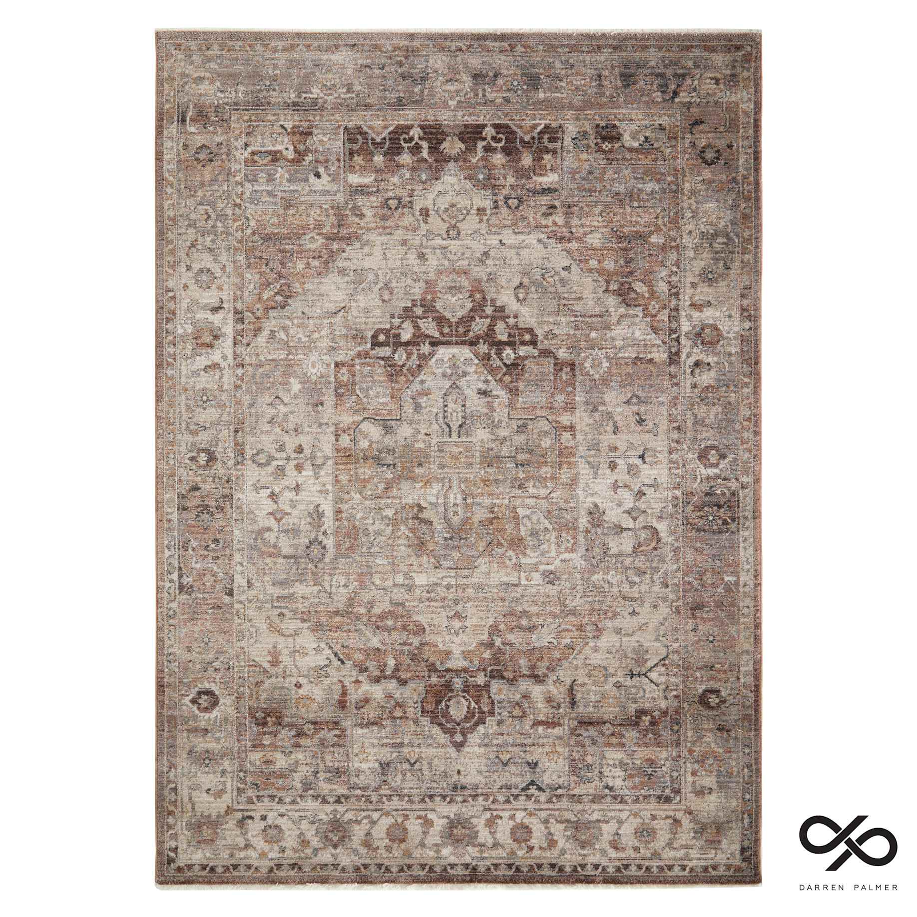 Heritage Rug 160x230cm in Brick