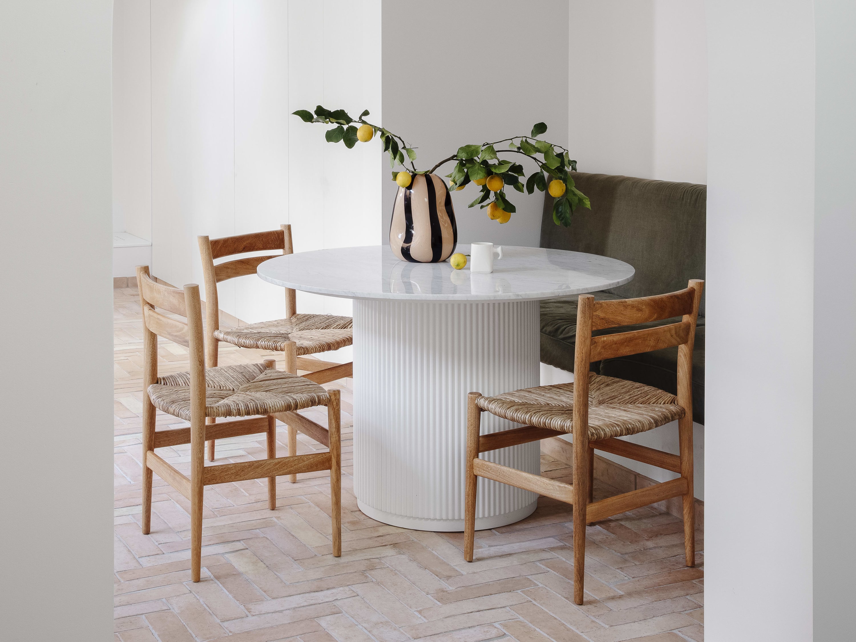 Geo 120cm Round Dining Table