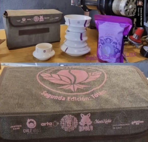Kit de la edición Totem: el nuevo método de preparación, taza y café
