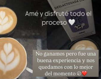 Cups of coffee with latte art on the bar