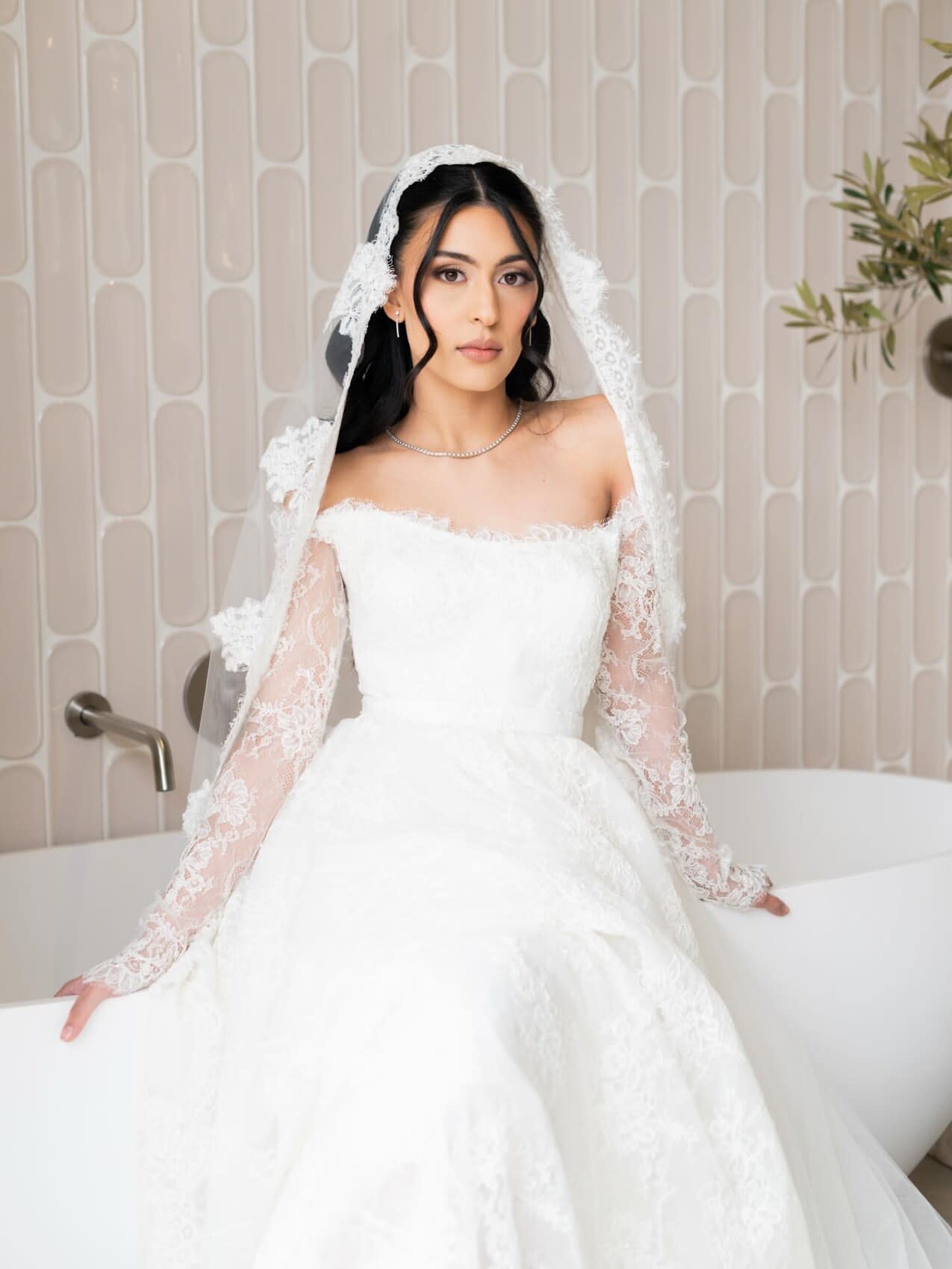 Bride glammed by Aaliya