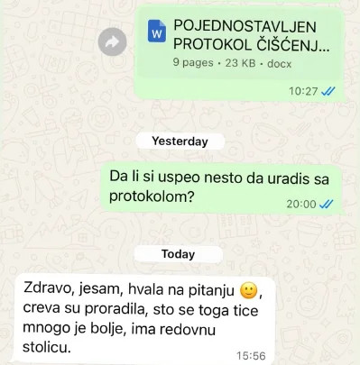 Poruka klijenta