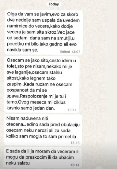 Poruka klijenta