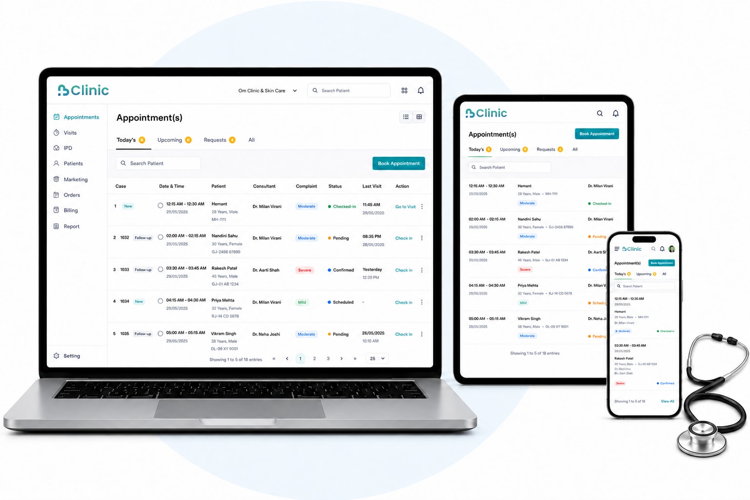 Surokkha - Clinic Management System