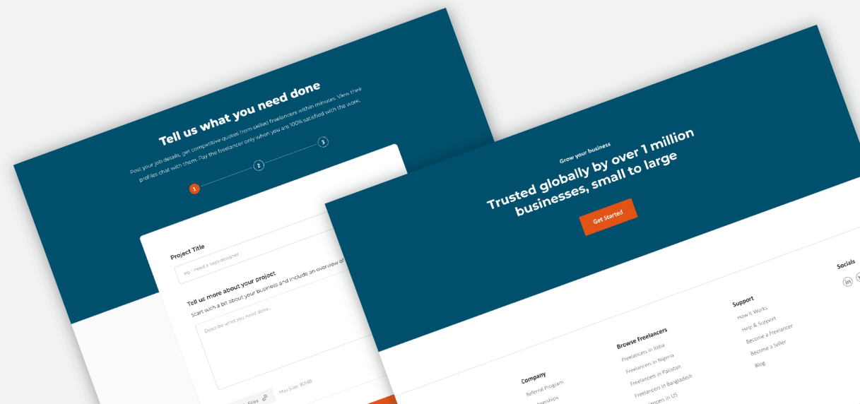 Oziconnect - Freelance Platform project preview
