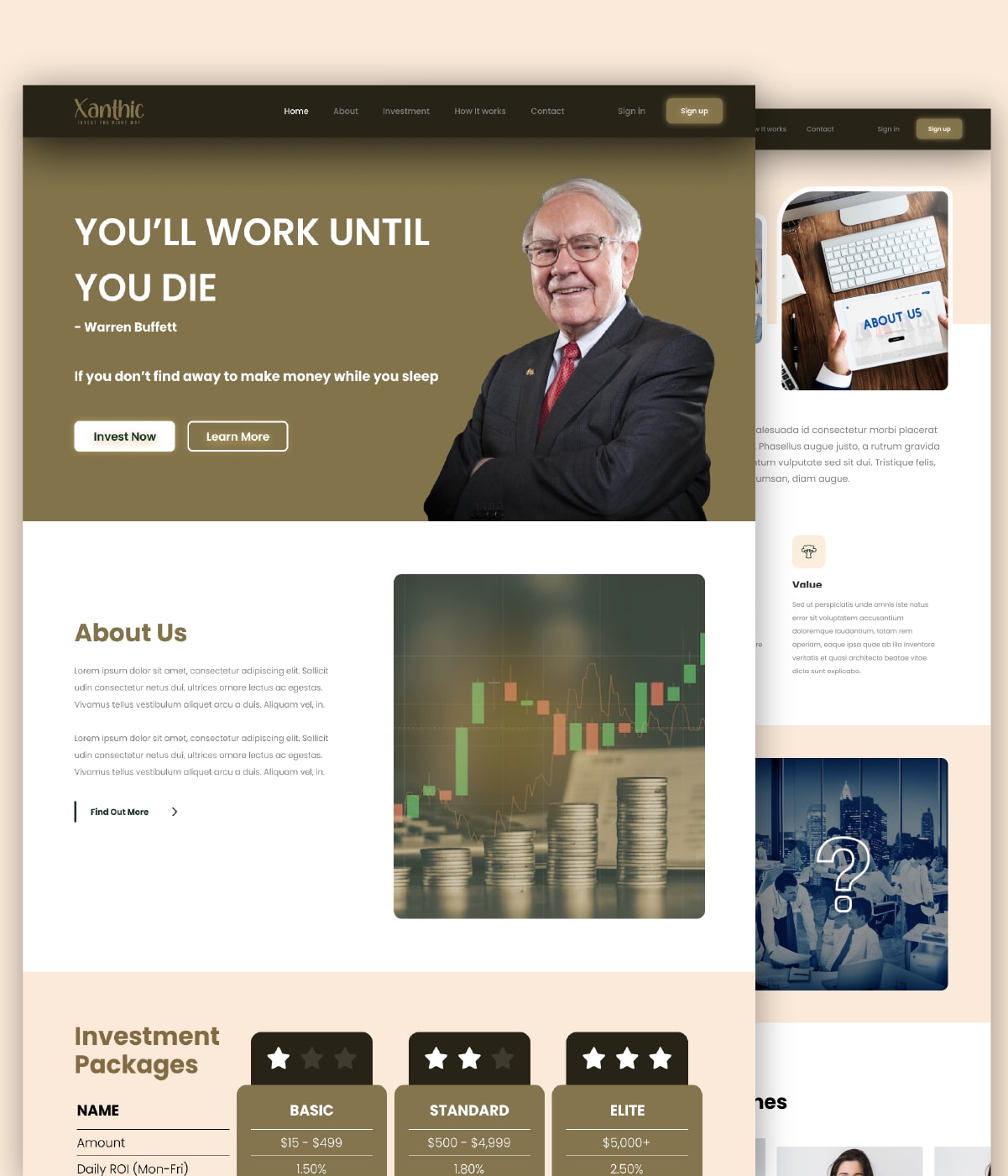 Xanthic - Cryptocurrency  Investment