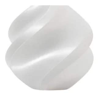 Bambulab Bambu Lab PLA Silk+ White - White 1.75mm 3D Printer Filament