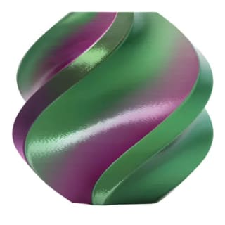 Bambulab Bambu Lab PLA Silk Multi-Color Mystic Magenta - Mystic Magenta 1.75mm 3D Printer Filament