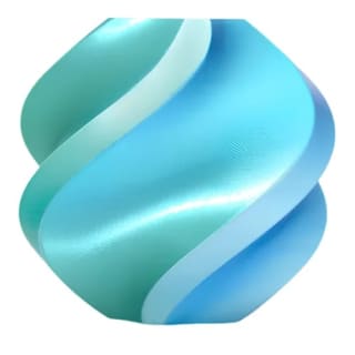 Bambulab Bambu Lab PLA Silk Multi-Color Blue Hawaii - Blue Hawaii 1.75mm 3D Printer Filament