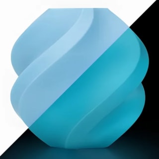 Bambulab Bambu Lab PLA Glow- Glow Blue - Glow Blue 1.75mm 3D Printer Filament