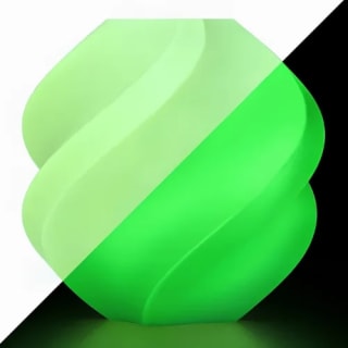 Bambulab Bambu Lab PLA Glow Glow Green - Glow Green 1.75mm 3D Printer Filament