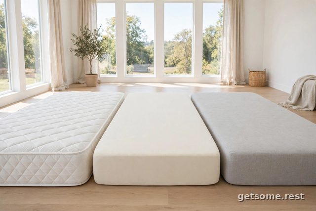 Novilla Bliss 12 inch mattress in a styled bedroom