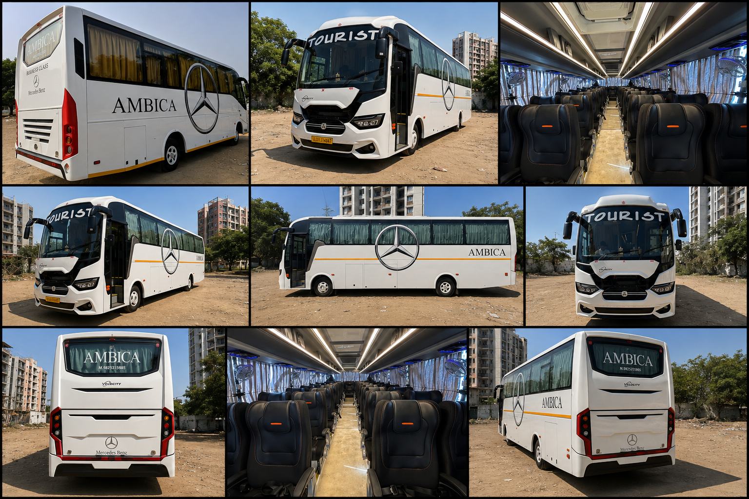 Ambica Mercedes Luxury Coach