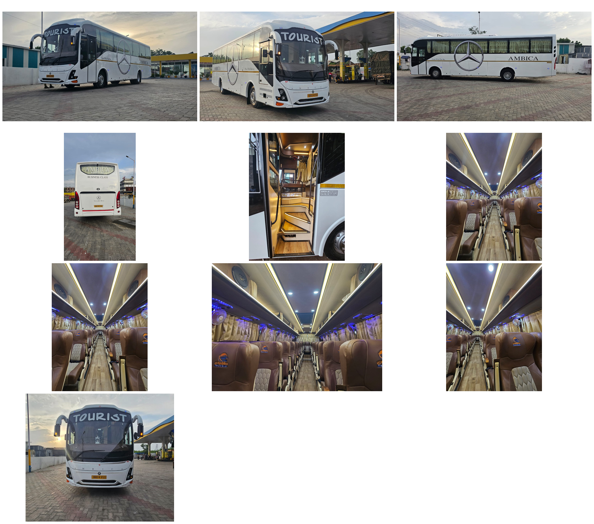 Ambica Mercedes Tourist Coach