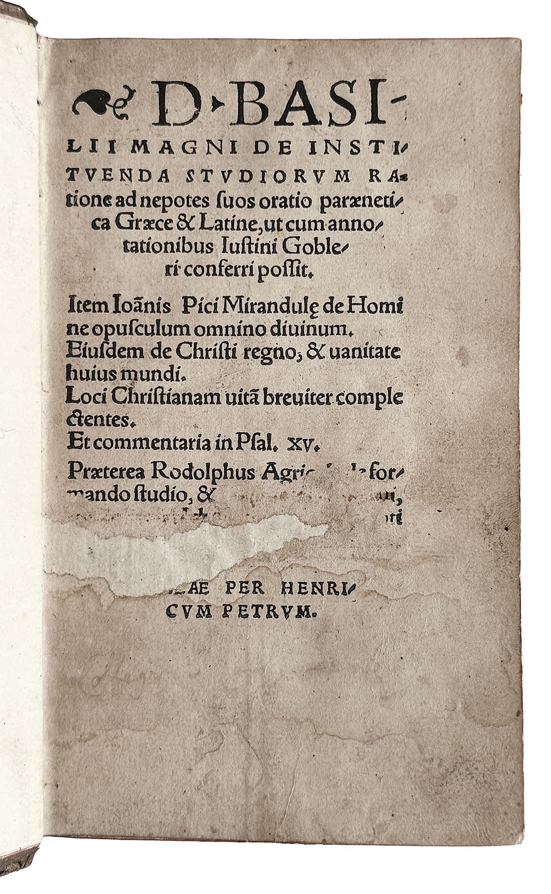 German Sammleband containing censored and expurged texts probably bound together to cover up other more sensitive texts, particularly Camerarius’ lenghty prologue against witchcraft and Acronius’ treatise on miraculous phenomena. - Image 3