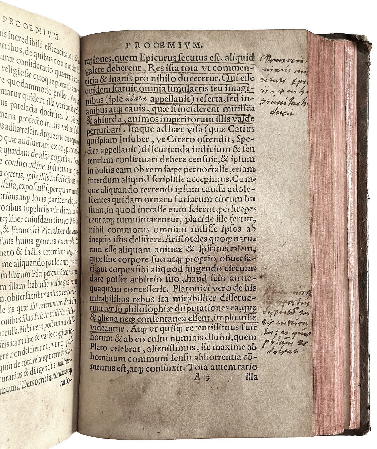 German Sammleband containing censored and expurged texts probably bound together to cover up other more sensitive texts, particularly Camerarius’ lenghty prologue against witchcraft and Acronius’ treatise on miraculous phenomena. - Image 8