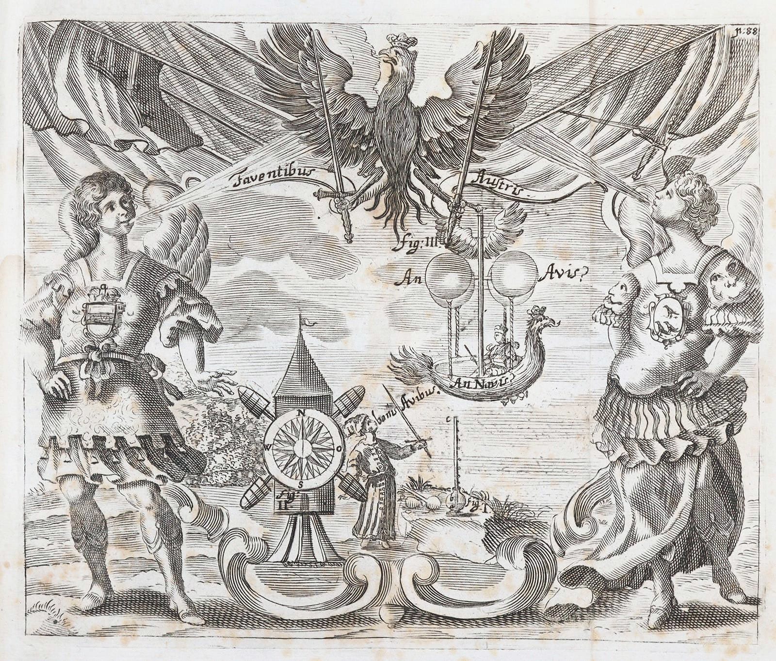 Cosmographia elementaris, propositionibus physico-mathematicis in Alma, Caesarea, Regiaq[ue]; Universitate Pragensi Carolo-Ferdinandea, anno superiore proposita quam praenobilis D. Balthasar Tobias Türchner à Müllenau, […] publicè defendendam susceperat. Editio Secunda, cum Indice necessario - Image 1