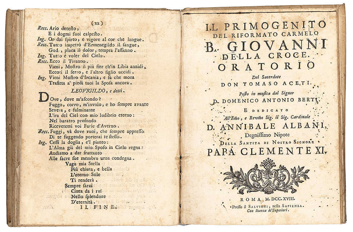 Cantata da recitarsi nel Palazzo Apostolico la Notte del SS.mo Natale nell’anno 1711. Composta da Domenico de Martinis musica del sig. Carlo Francesco Cesarini - Image 8