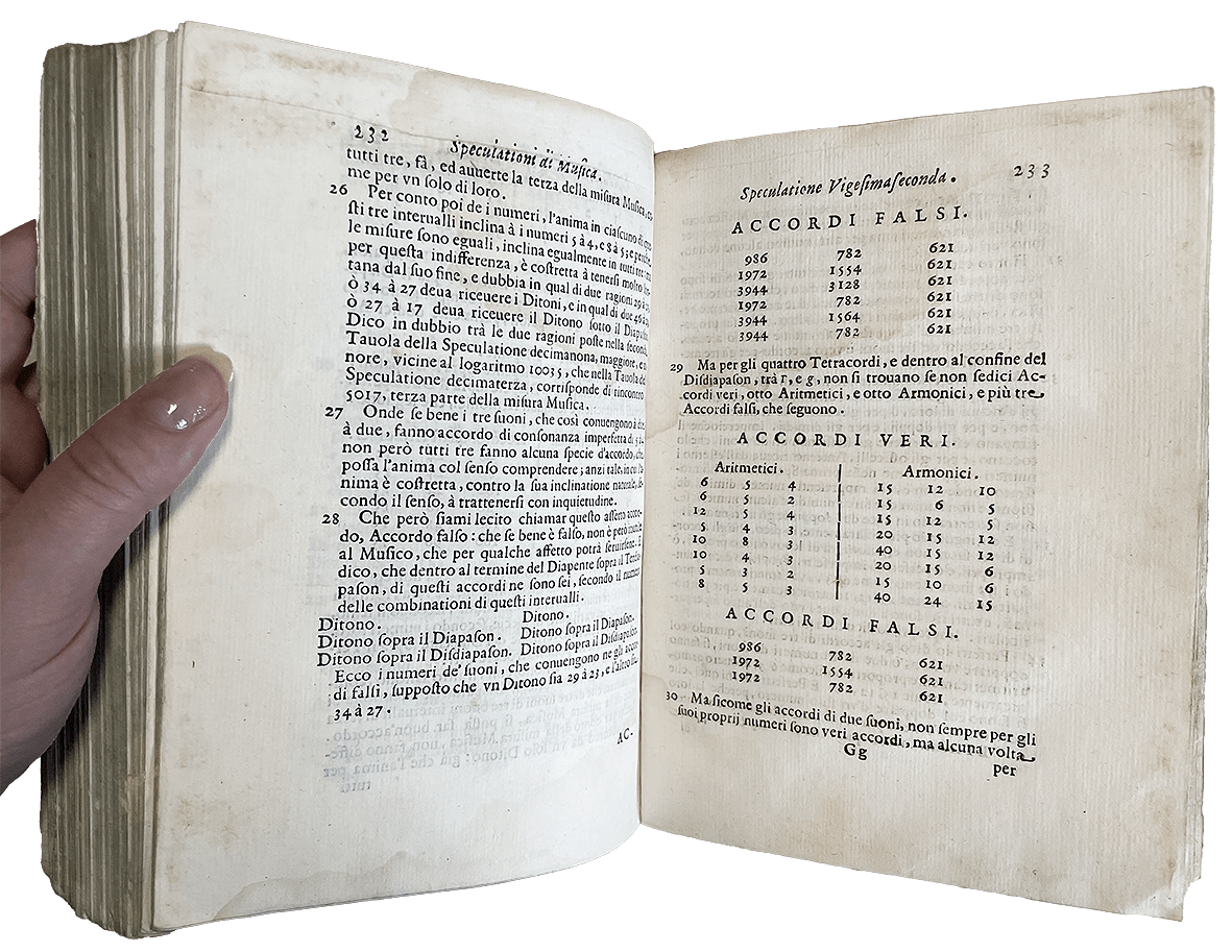 Speculationi di Musica dedicate all’Eminentiss. e Reverendiss. Sig. Card. Azzolini da Pietro Mengoli, dottor dell’una, e l’altra legge, e di filosofia collegiato, Prior di S. Maddalena, e Publico Professor di scienze mecaniche nello Studio di Bologna - Image 5