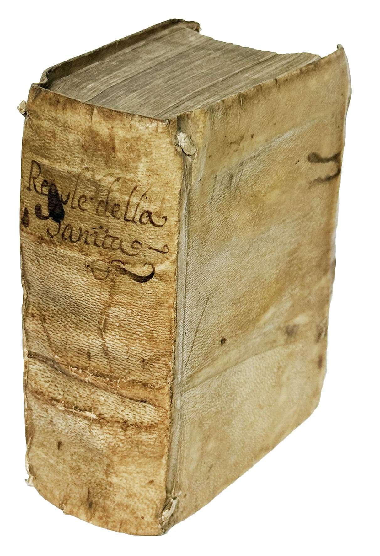 Regole della sanità et della natura de cibi. Di Ugo Benzo medico, & filosofo Sanese. Con le annotationi di Gio. Lodovico Bertaudo Medico delle Sereniss. Altezze di Savoia. Opera utile, ornata di varie storie, et arricchita d'un trattato nuovo della ebbrietà, & dell'abuso del Tabaco - Image 2