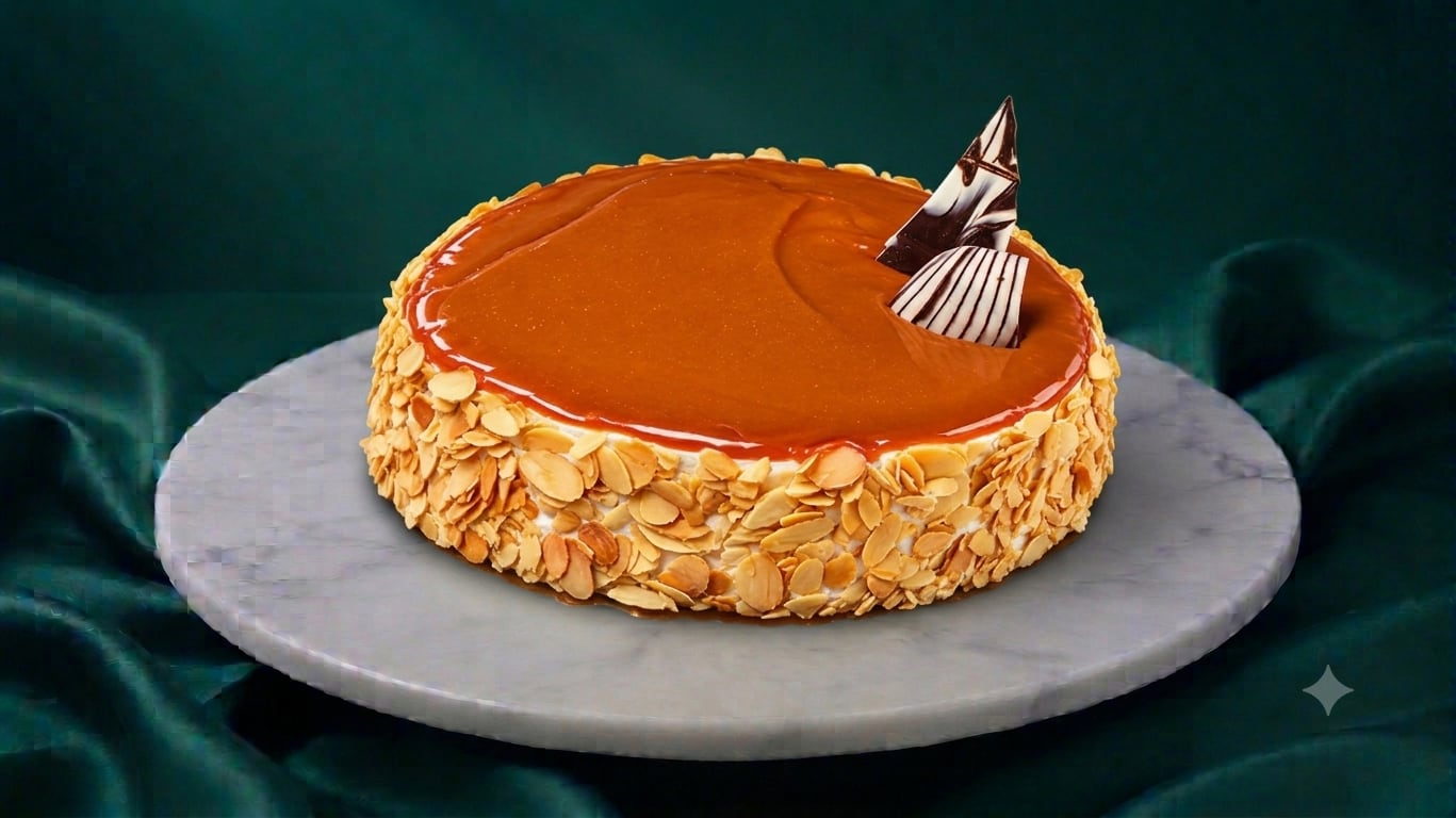 Caramel pineapple cake by The Cakery, Best Cakes in Kannur