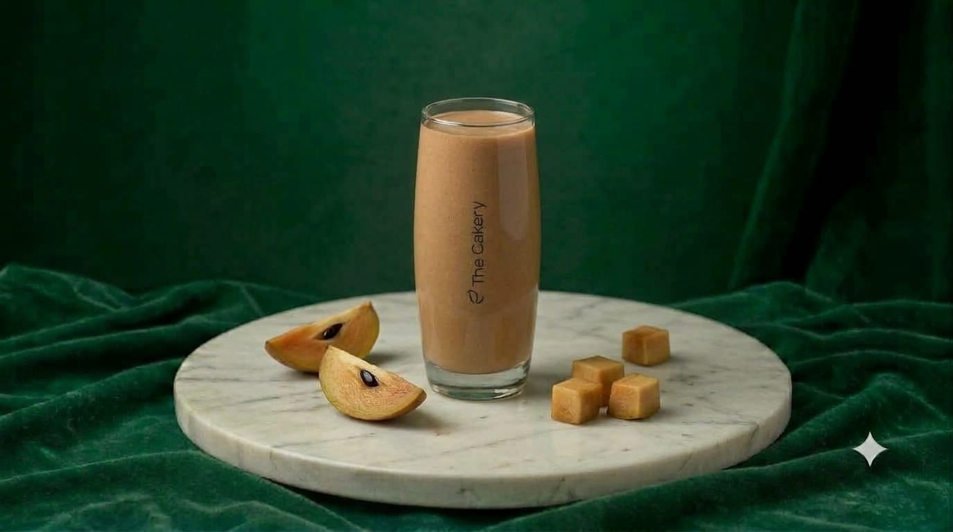 Chikoo shake by The Cakery