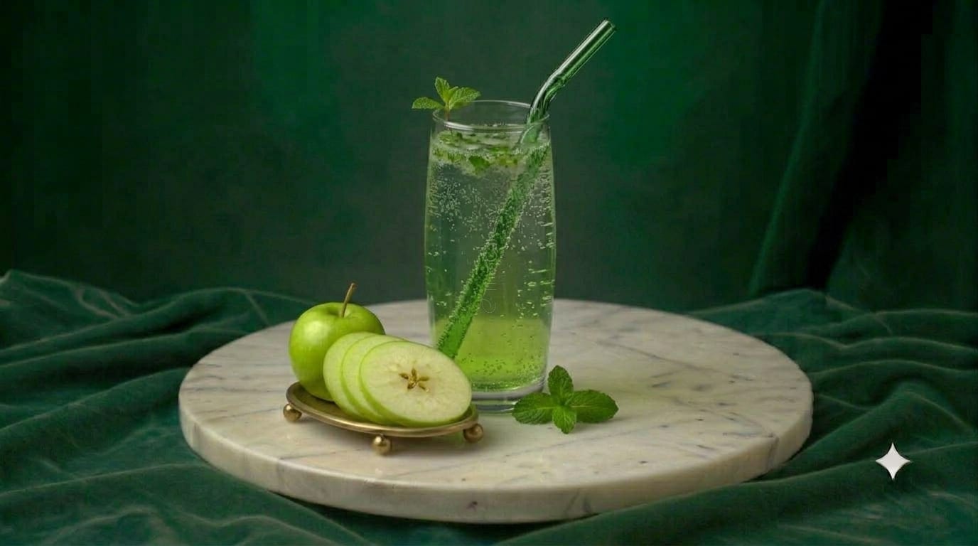 Green apple mojito by The Cakery