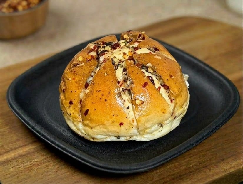 Korean cheese bun by The Cakery, cafe in Kannur