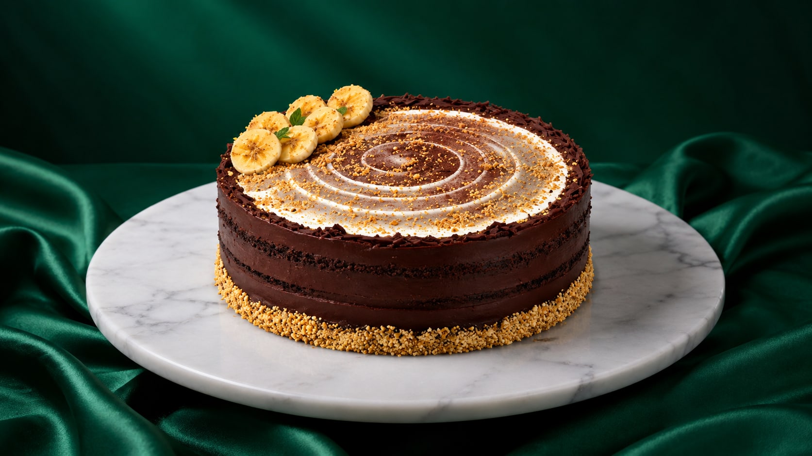 Banofee Noir banana toffee chocolate cake by The Cakery, Best Cakes in Kannur