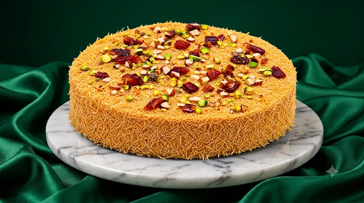 Arabian kunafa cake by The Cakery, Best Cakes in Kannur