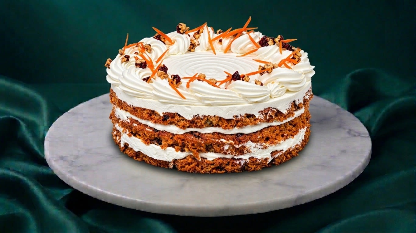 Carrot Cheese cake by The Cakery, Best Cakes in Kannur
