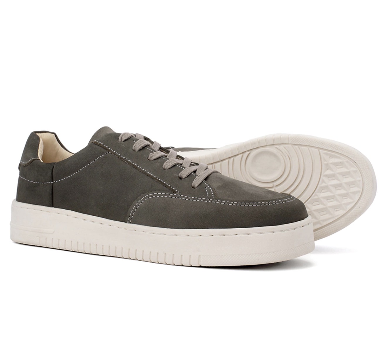 Casual Cabrio Cinza Nobuck