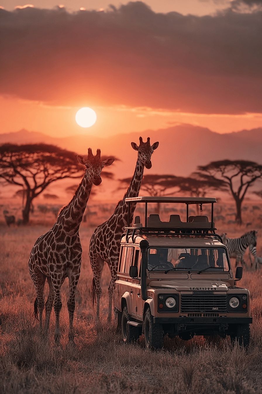 Chauffeured Safari Vehicle