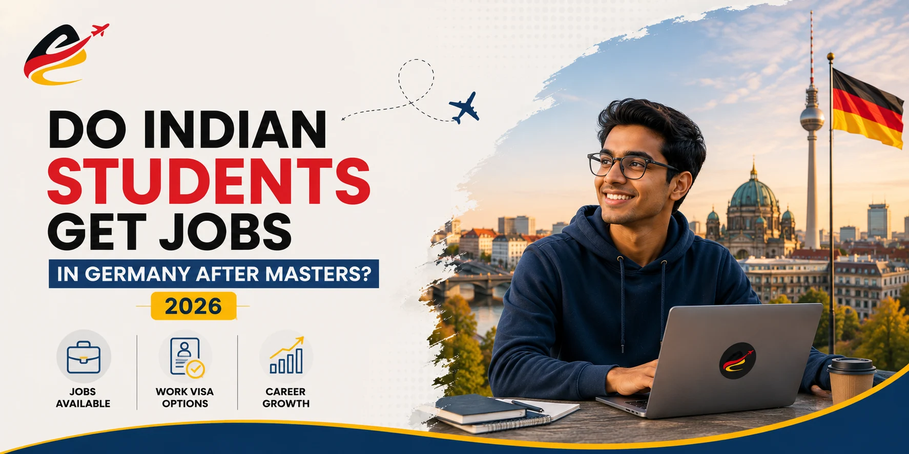 Indian students working in Germany after completing their Masters degree