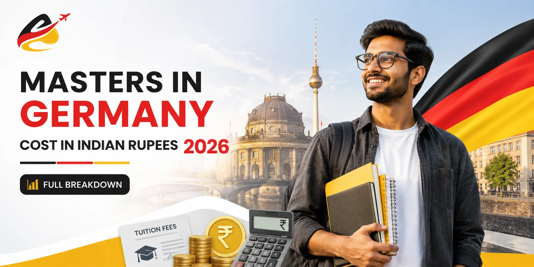 Masters in Germany cost in Indian Rupees — budget planning for Indian students