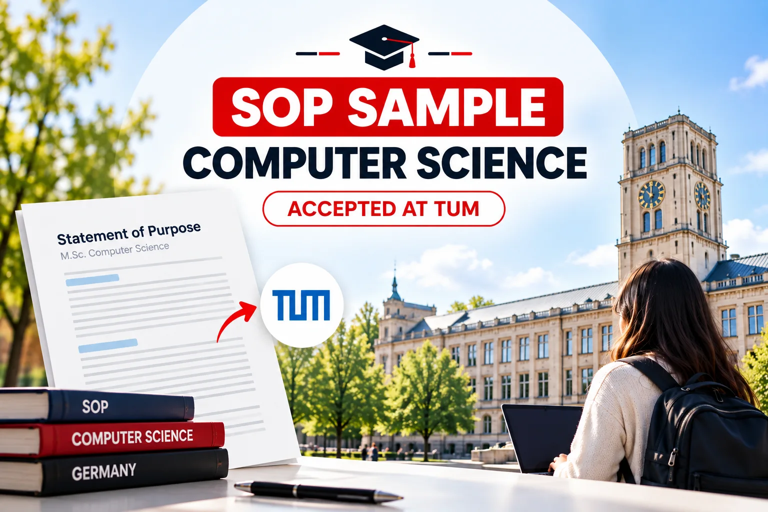 SOP sample for a Computer Science Masters accepted at TU Munich (TUM)