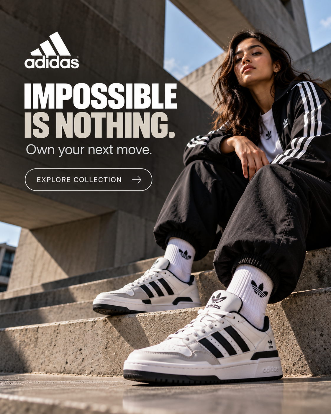 Adidas campaign created on Brandvertise