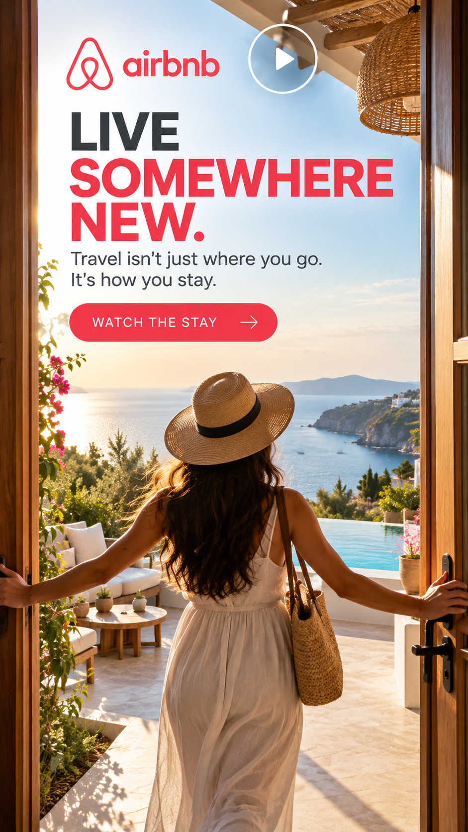 Airbnb campaign created on Brandvertise