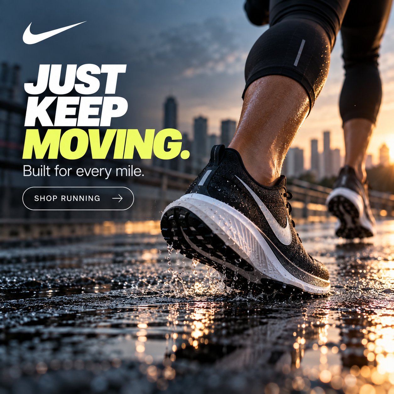Nike campaign created on Brandvertise